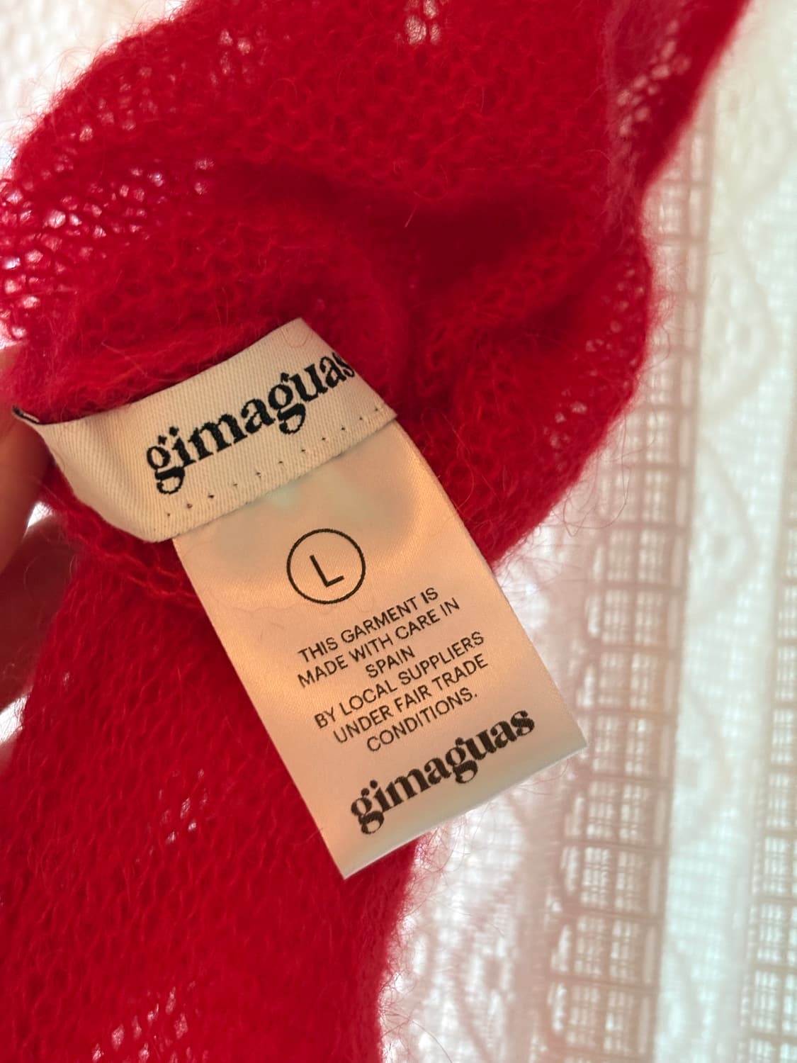 기마구아스 레드 홀터넥 탑 볼레로 세트 상품이미지7