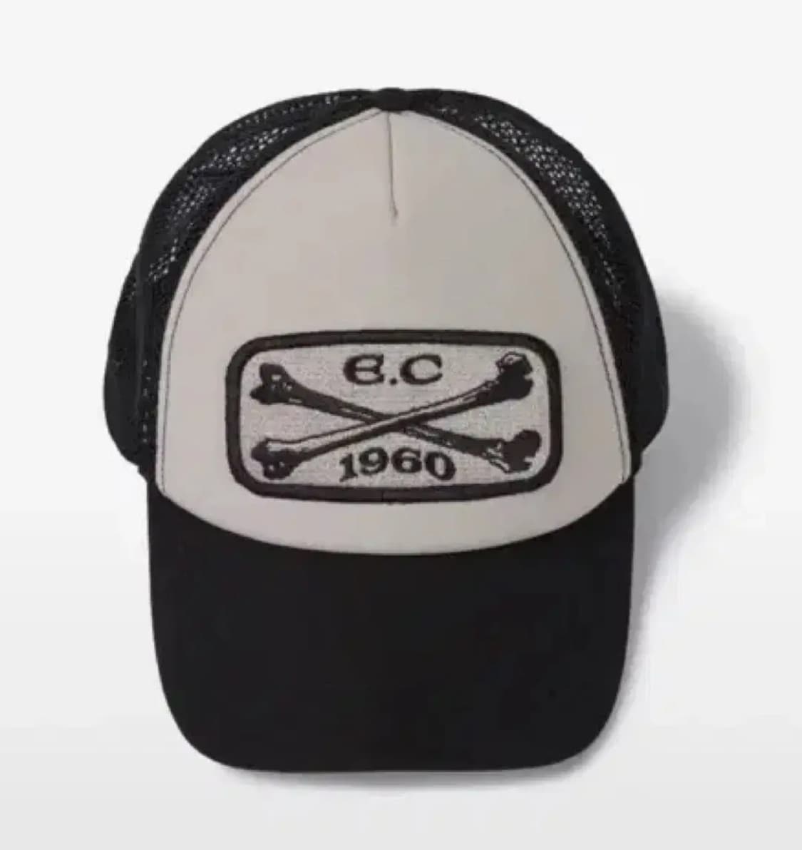 ETCE BONE PATCH TRUCKER CAP 이티씨이볼캡 모자 상품이미지1