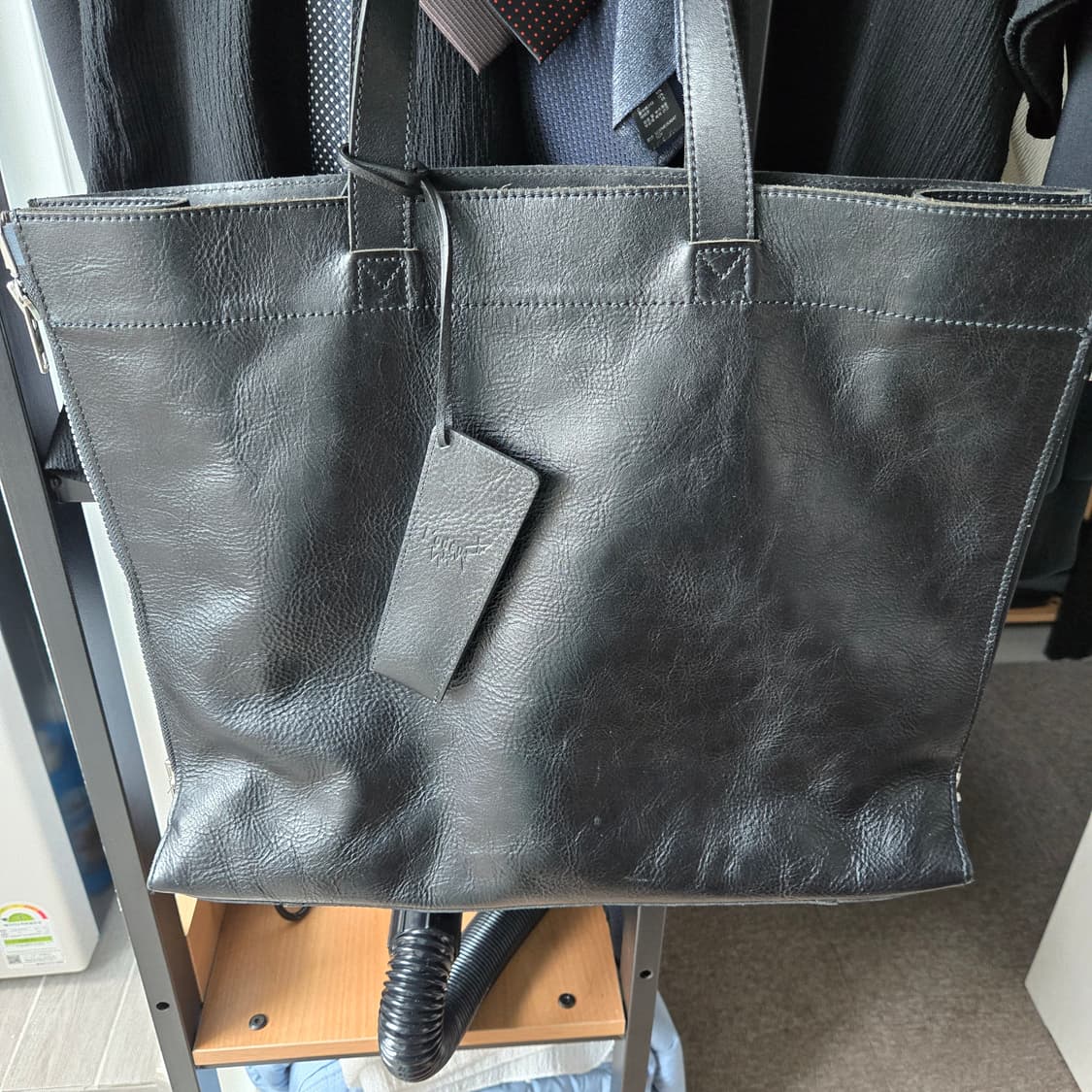 ​[정품] 요지 야마모토 디스코드 사이드 지퍼 토트백 (블랙) 상품이미지2