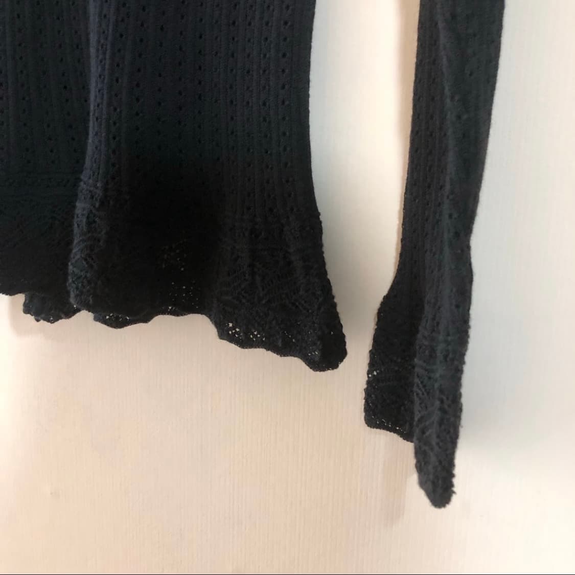 블랙 레이스 그런지 가디건 y2k 펑크 고딕 상품이미지3