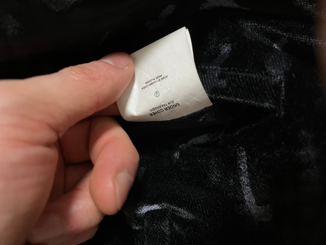 언더커버 02AW “Witch’s Cell Division” 벨벳 크로스 상품이미지6