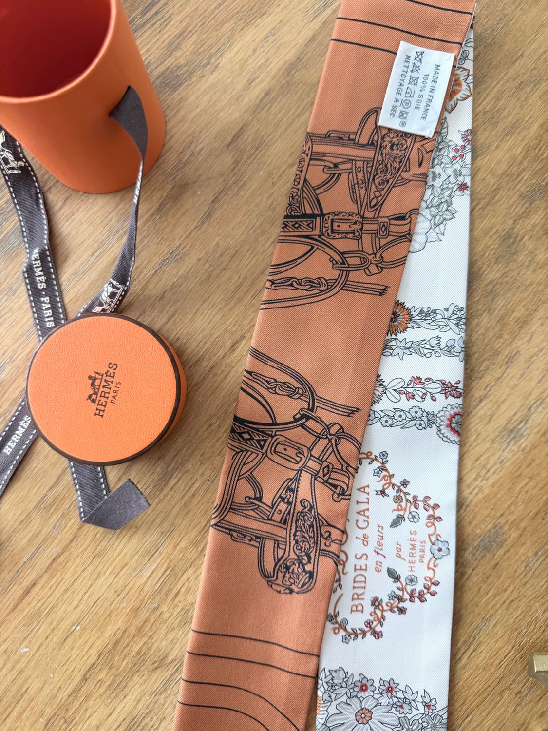 🧡 에르메스 Hermès 트윌리 “Brides de Gala en Fl 상품이미지3
