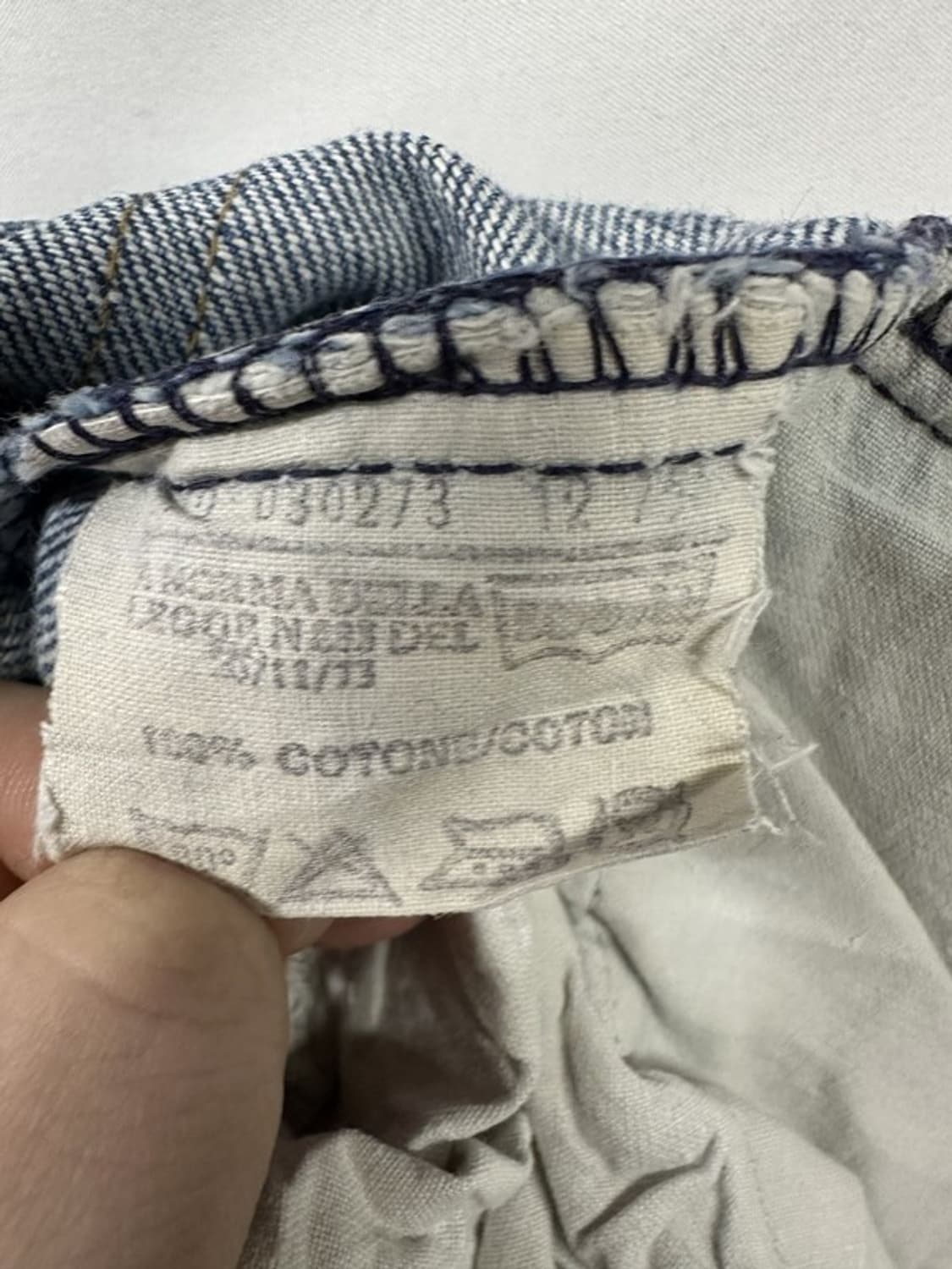 [30인치] LEVI'S 리바이스630 70s France 오렌지탭빈티지 상품이미지6