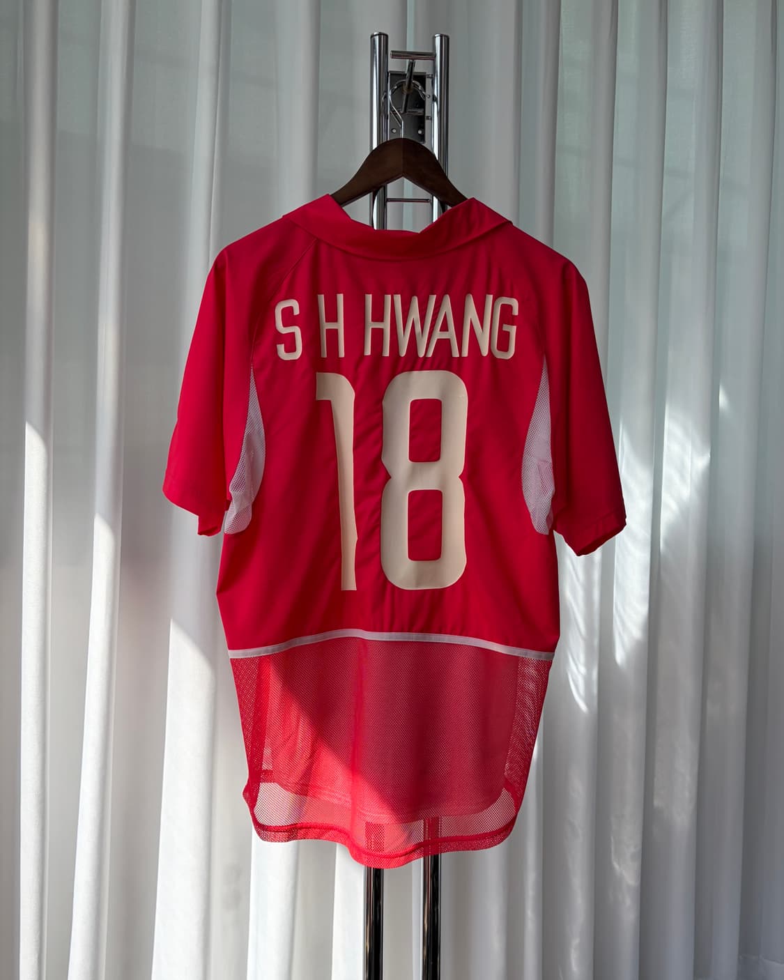 (새상품)[L]나이키 황선홍 2002 월드컵 듀얼레이어 선수지급용 유니폼 상품이미지2