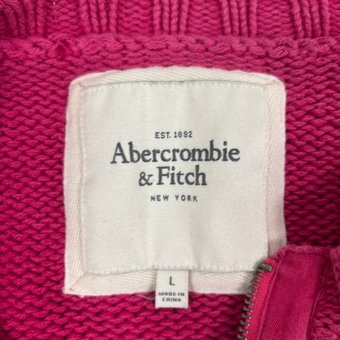 아베크롬비 니트집업 상품이미지6