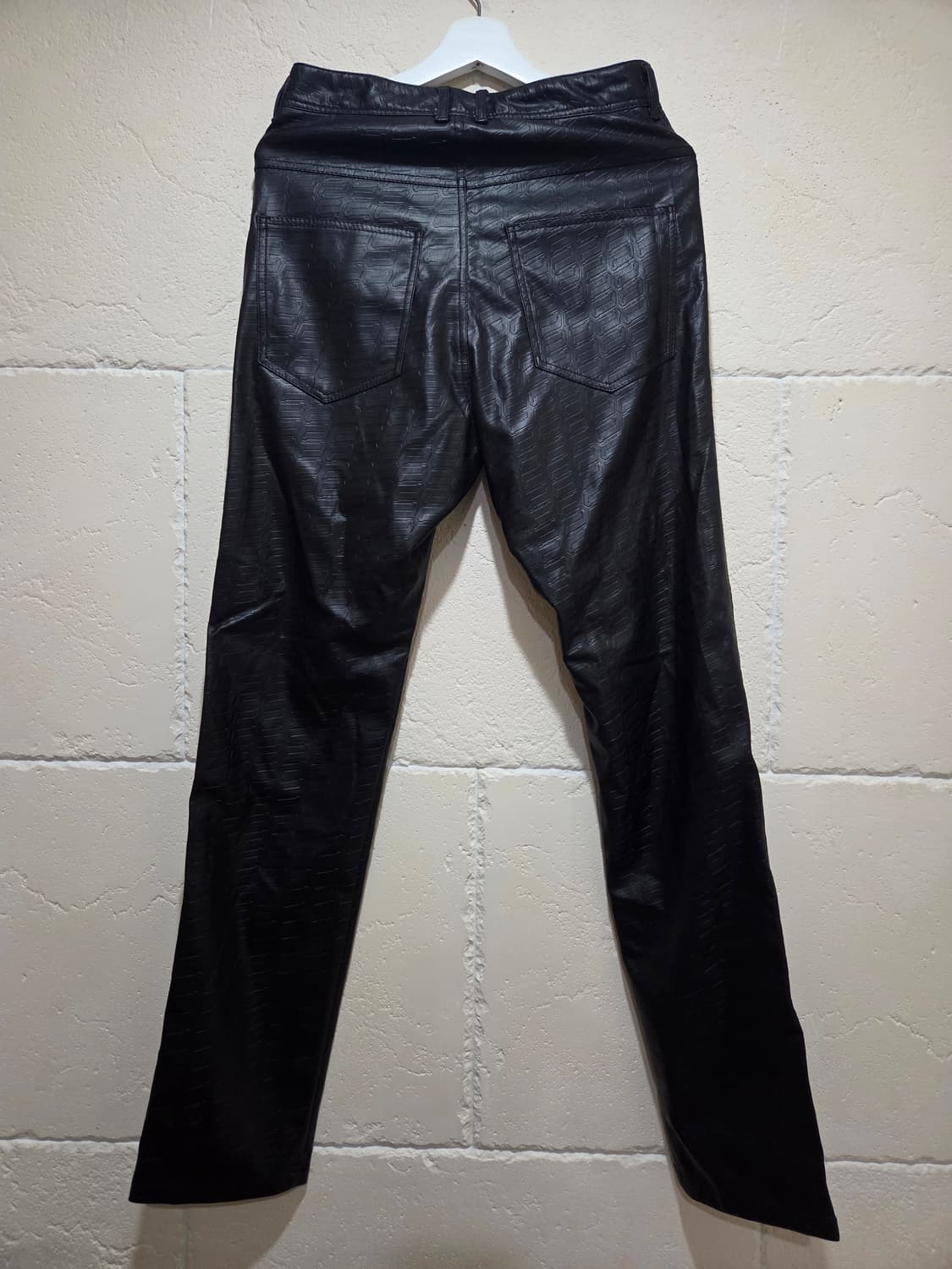 강혁 타이어 엠보싱 트라우저 팬츠 S사이즈 새상품 상품이미지2