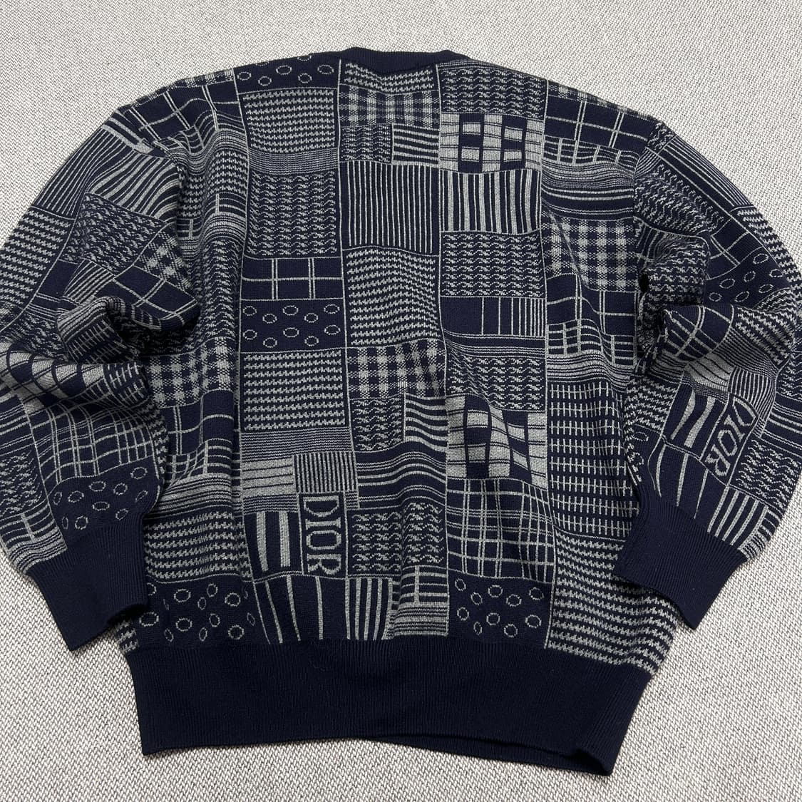 크리스찬디올 90s 플레이드 니트(95) 상품이미지5