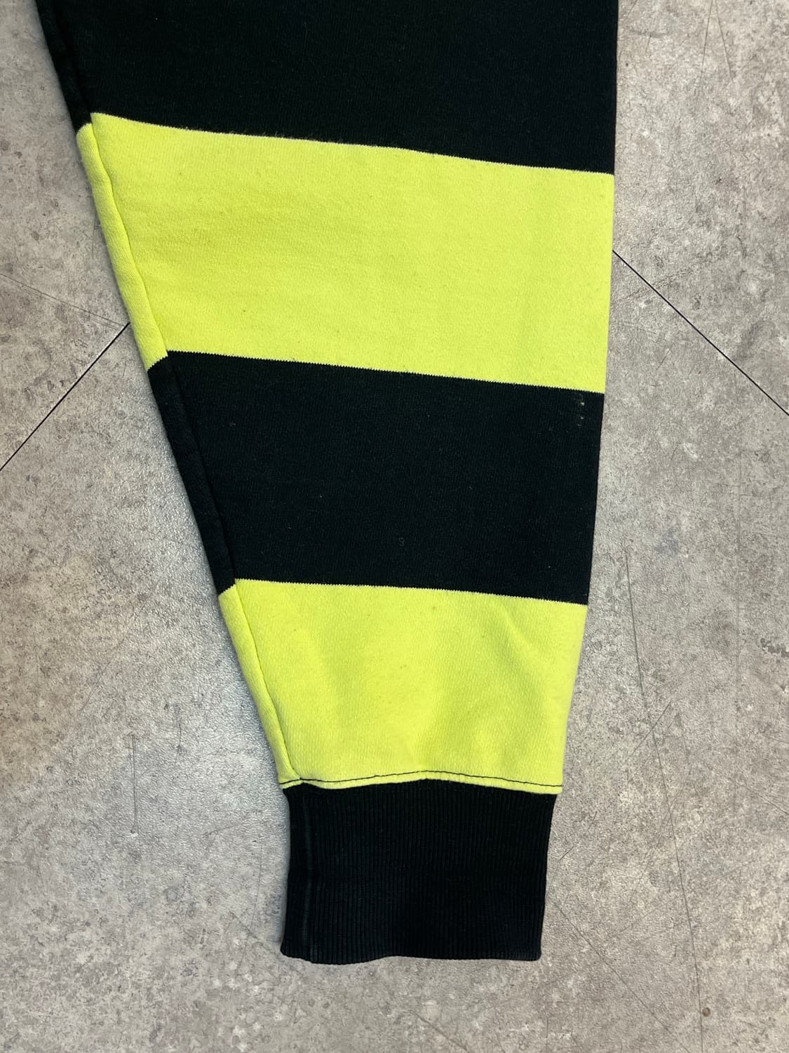 디스이즈네버뎃 스트라이프 맨투맨 옐로우 XL #csz2237 상품이미지7