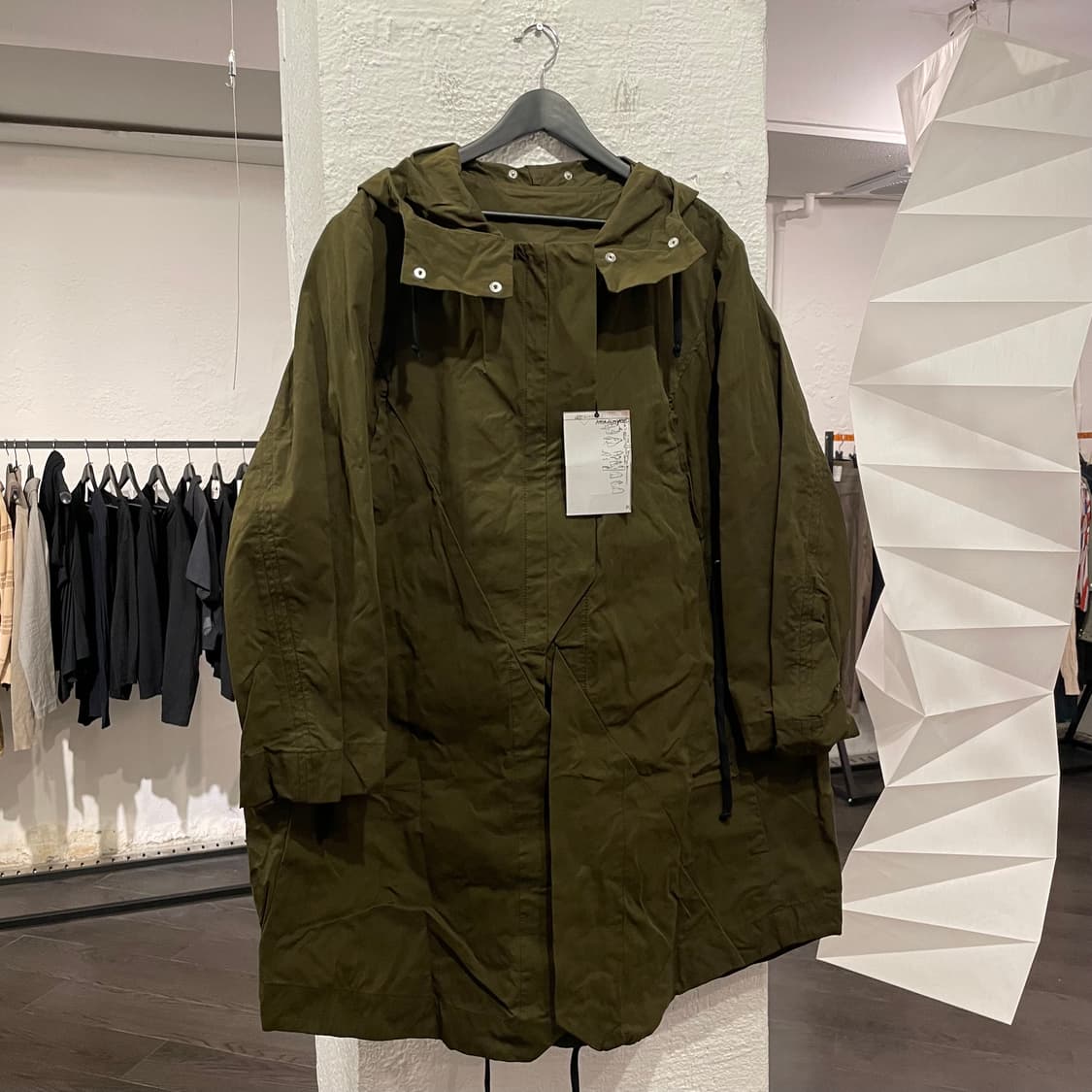 마리나 이 오리가미 오버사이즈 파카 상품이미지1