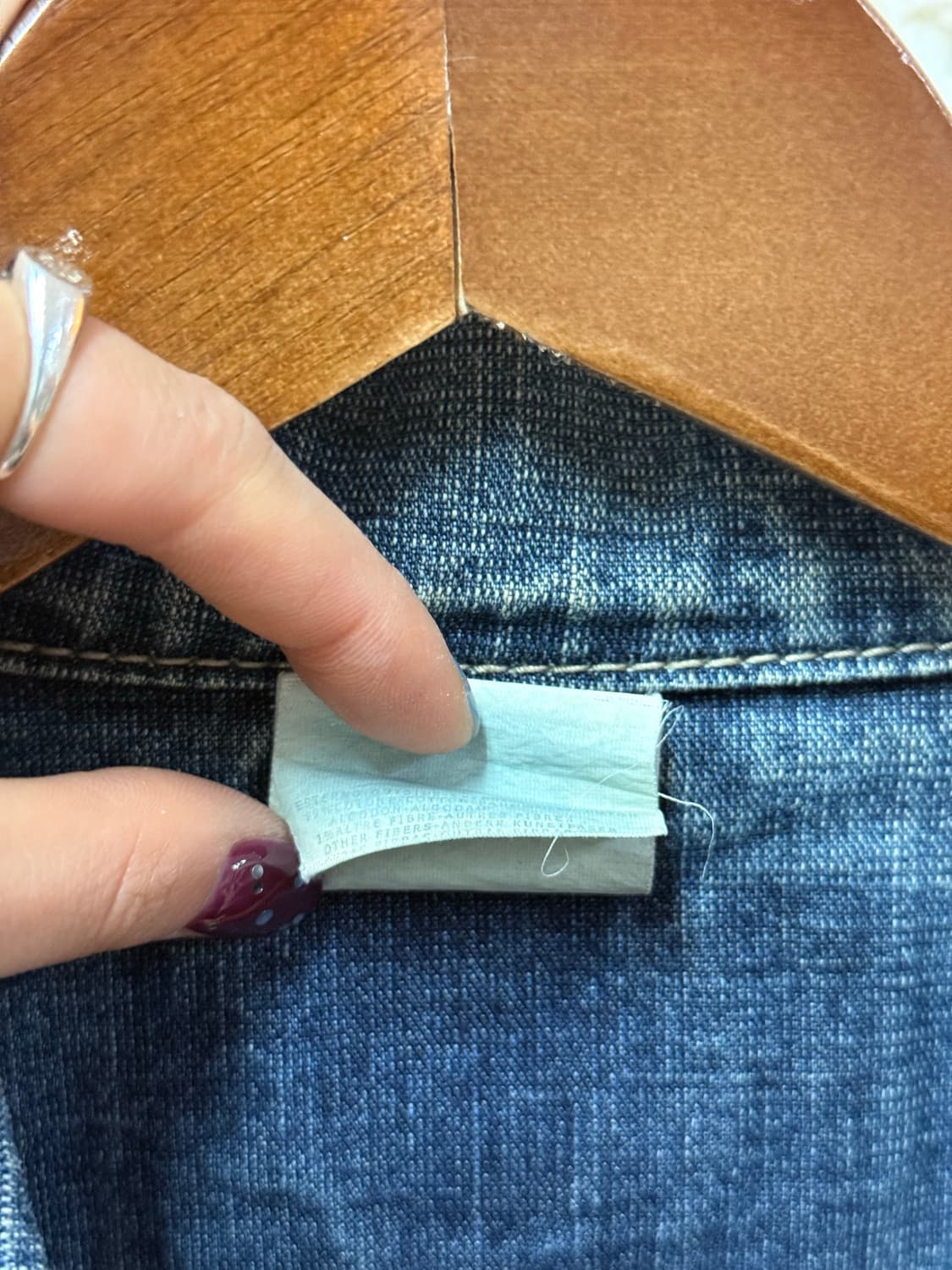 돌체앤가바나 여성 D링 데님 트러커 자켓  상품이미지7