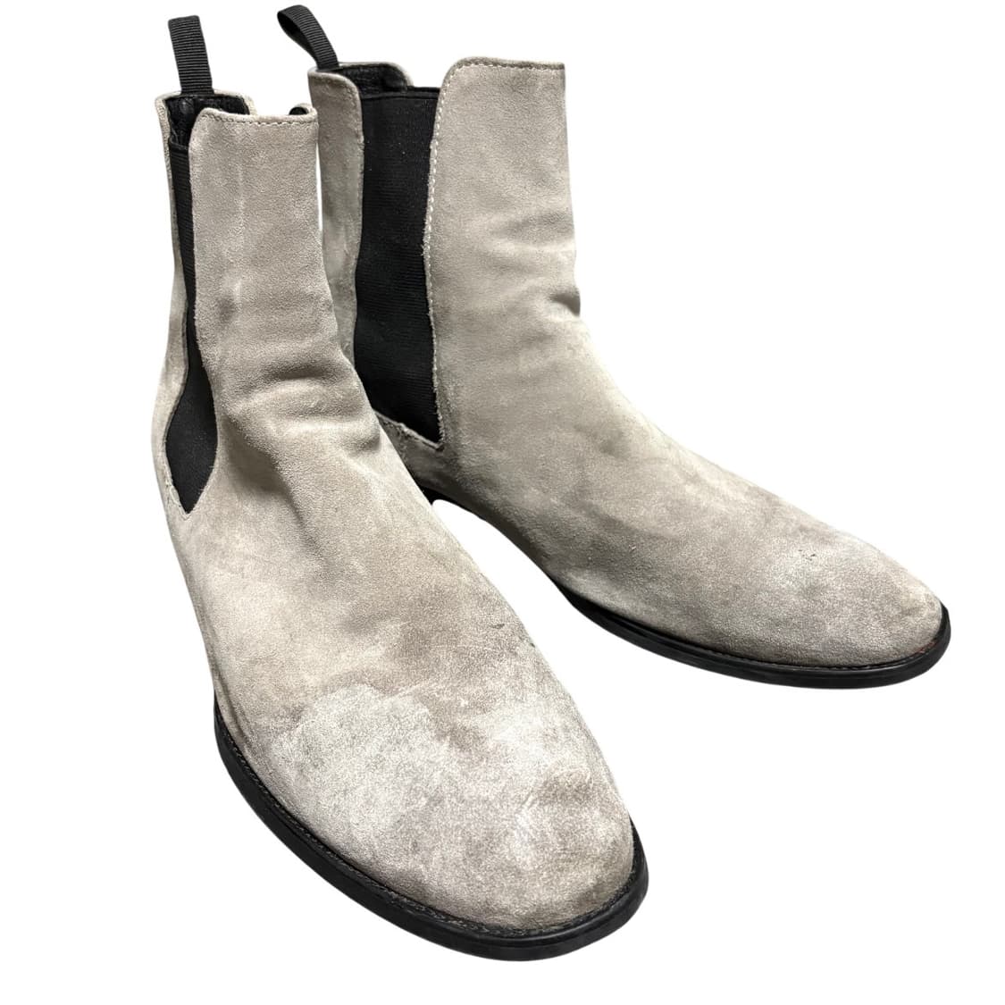 빈티지 그레이 스웨이드 웨스턴 부츠 첼시부츠 280-285 상품이미지1