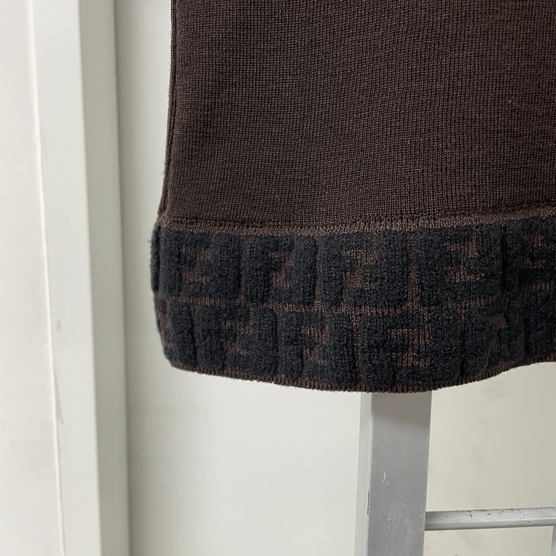 펜디 주카 로고 목폴라 니트 40(W) 상품이미지4