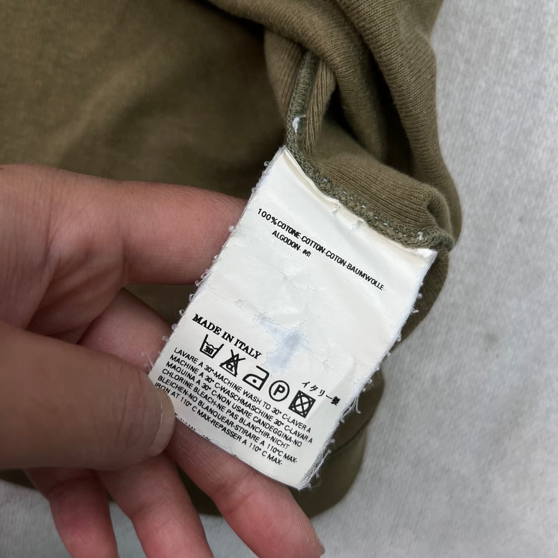95 메종마르지엘라 롱슬리브 티셔츠 상품이미지5