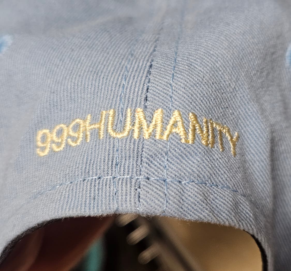 마이라이브러리×999휴머니티 볼캡 스카이블루 상품이미지6