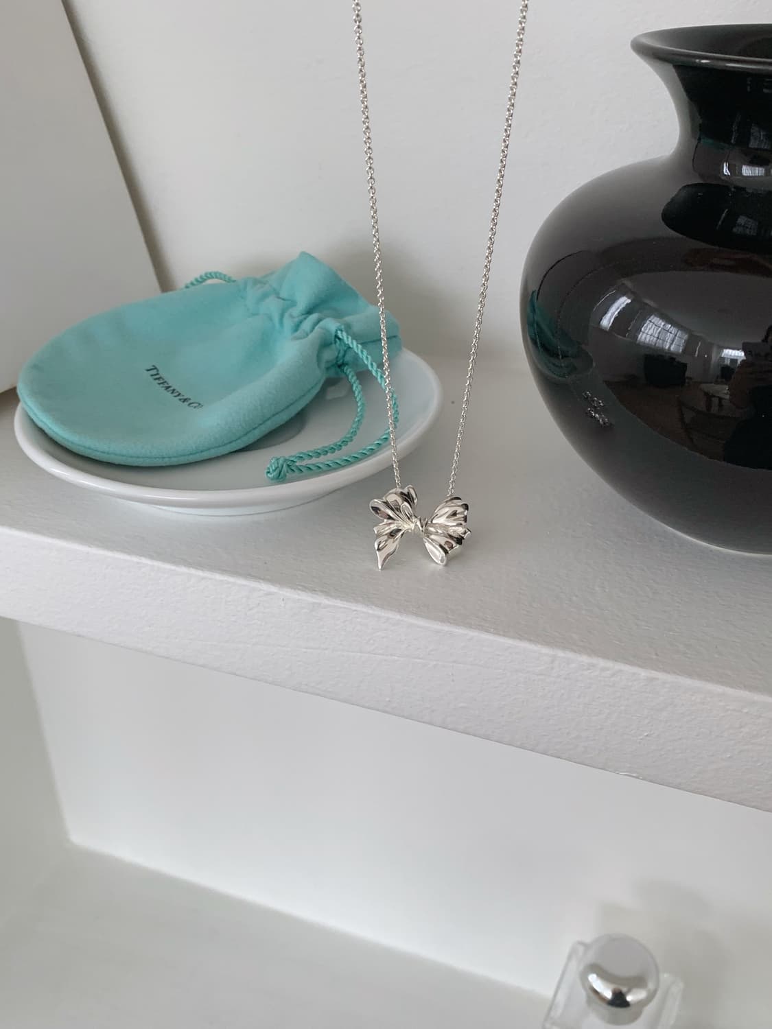 [ 티파니앤코 ]  티파니 라지 보우 리본 목걸이 상품이미지3