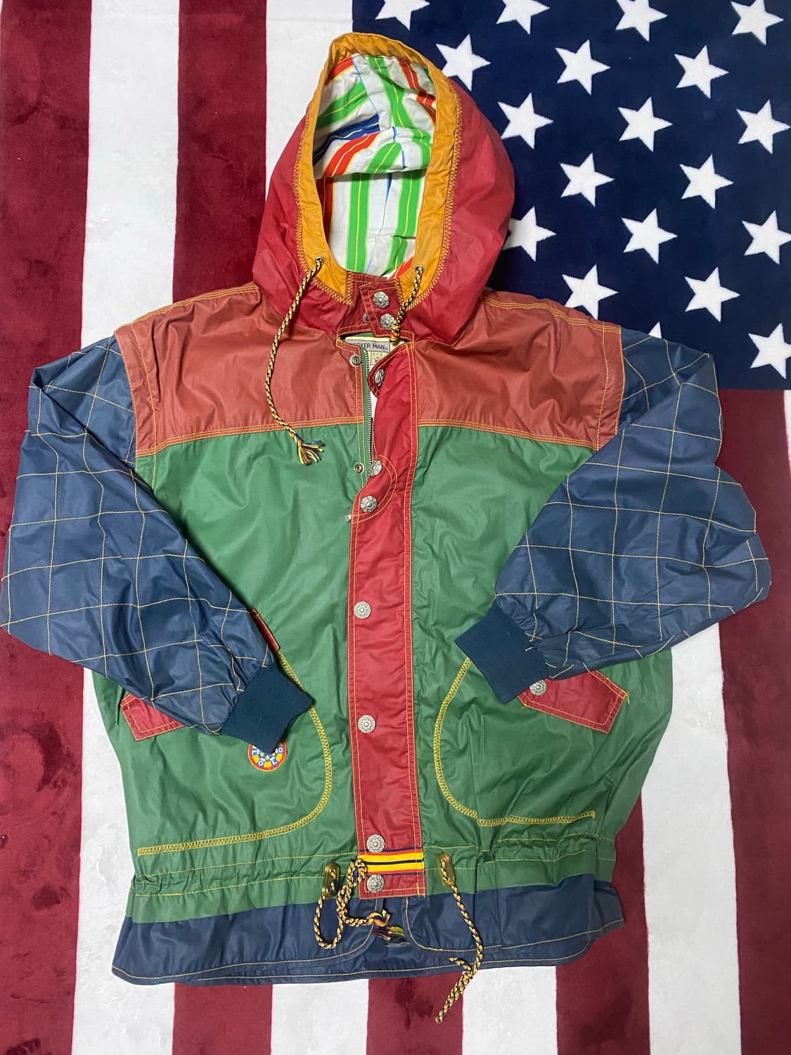 워커맨 멀티컬러 커스텀 자켓 상품이미지1