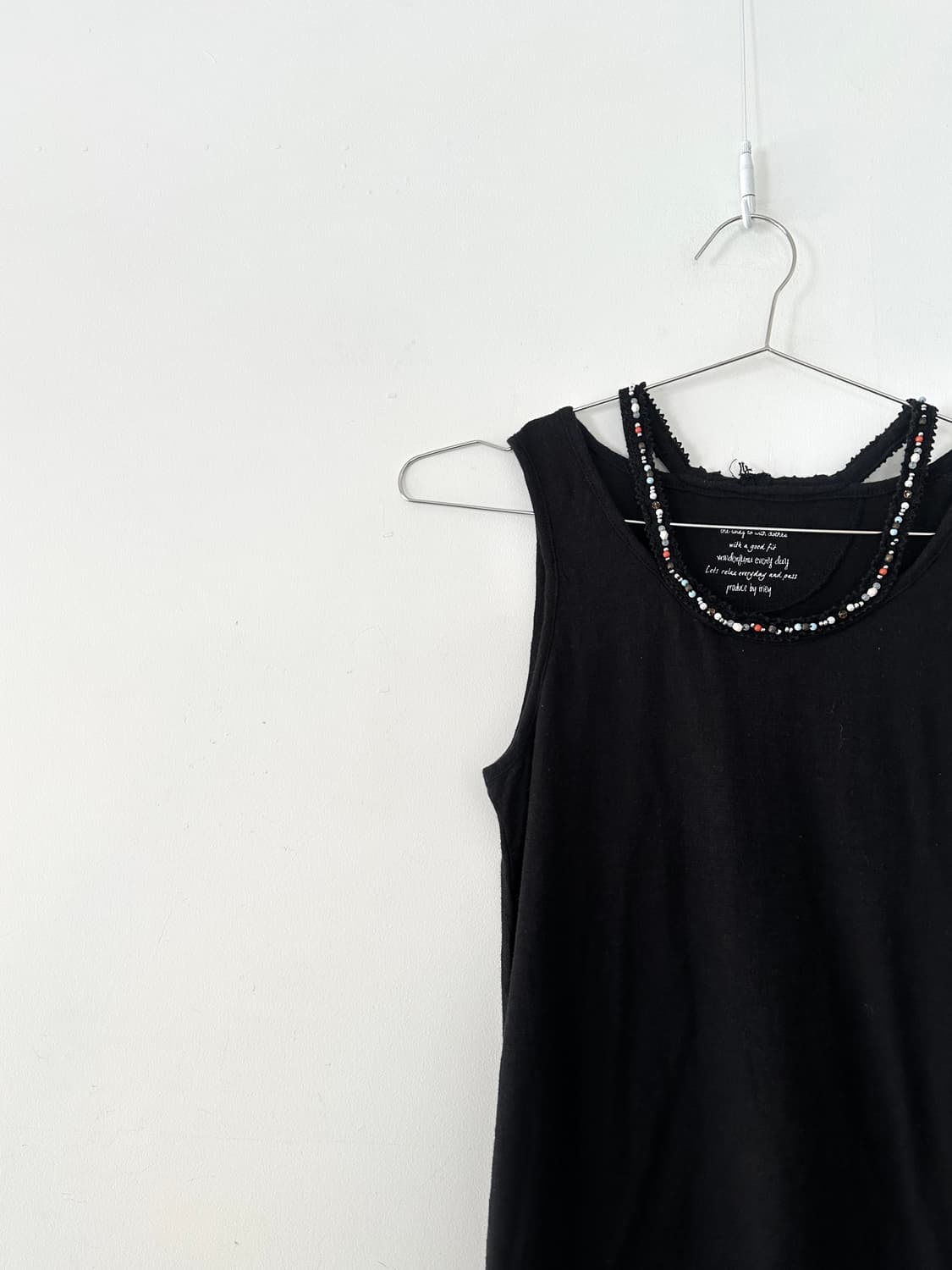 Color biz slim sleeveless 상품이미지2