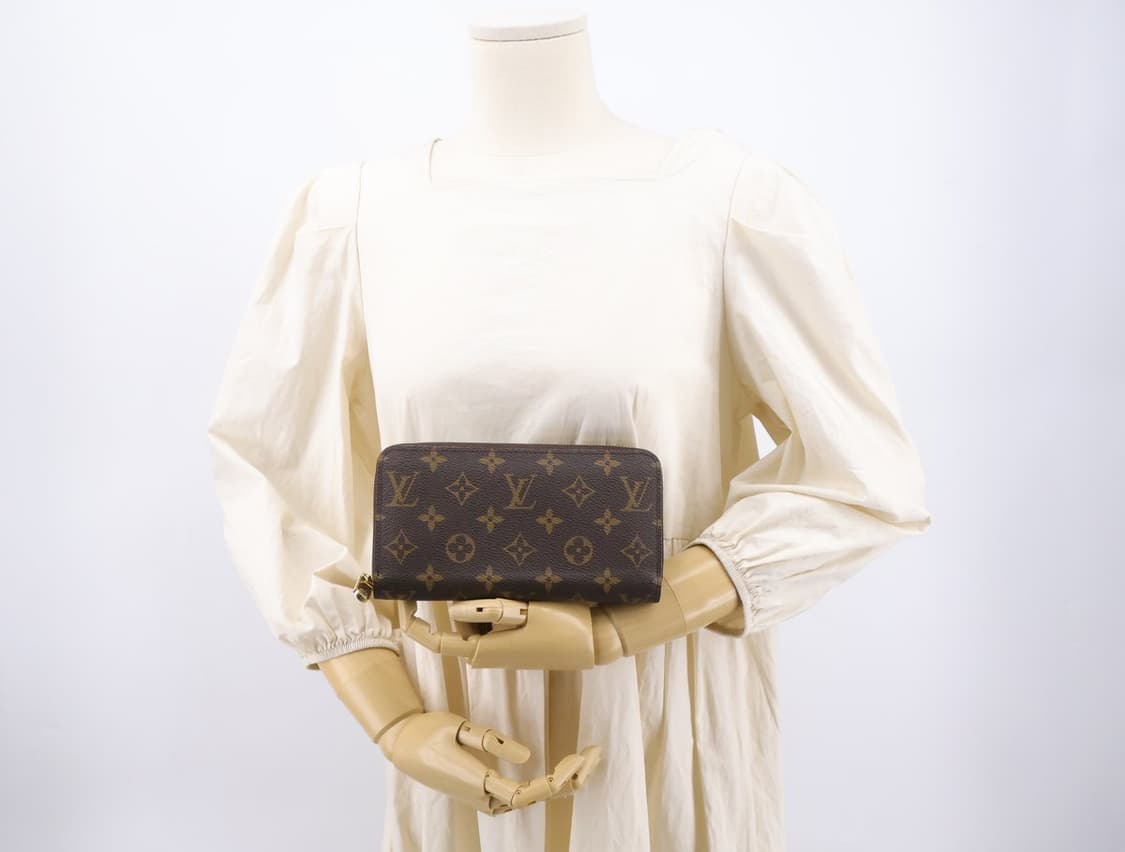 (새상품) 루이비통 25SS 모노그램 지피 월릿 모노그램 캔버스 장지갑 상품이미지10