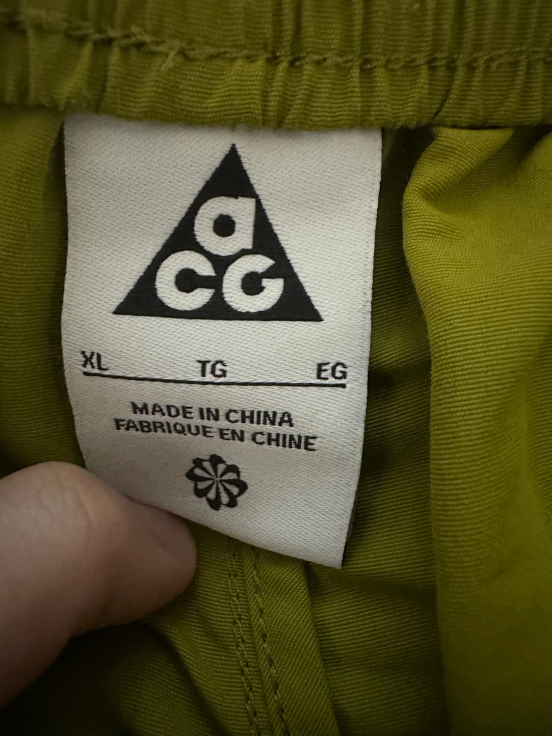 ACG 트레일쇼츠 올리브 XL 상품이미지3