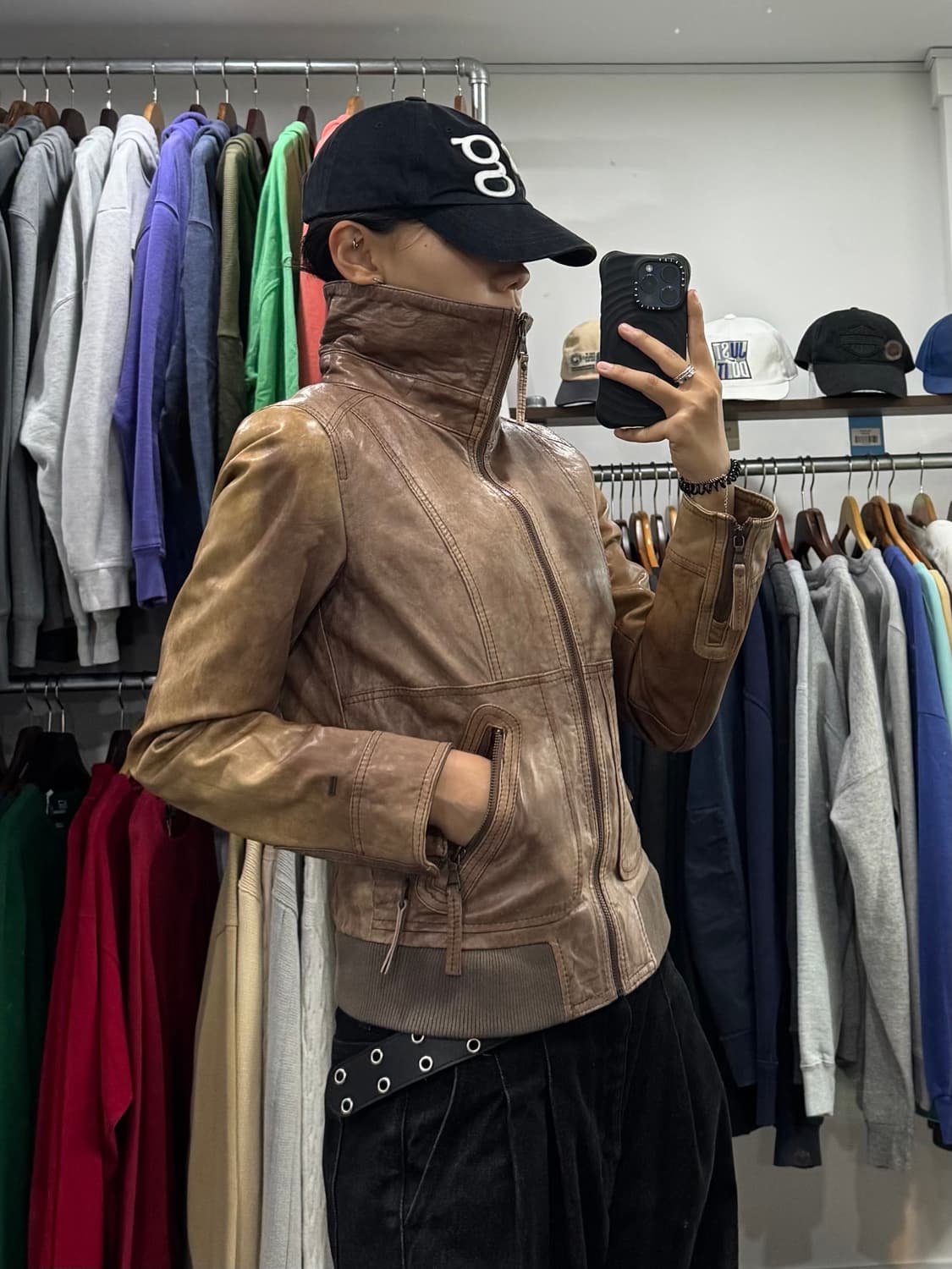 타미힐피거 양가죽 자켓 상품이미지8