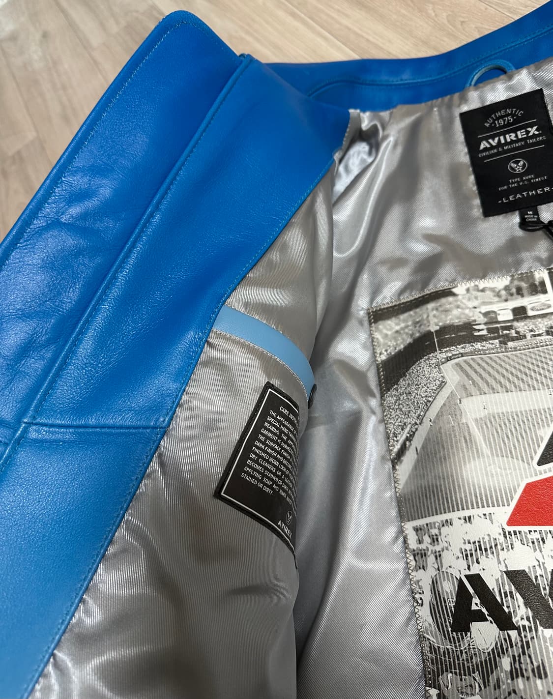 Avirex 한정판 클래식 양가죽 자켓 상품이미지6
