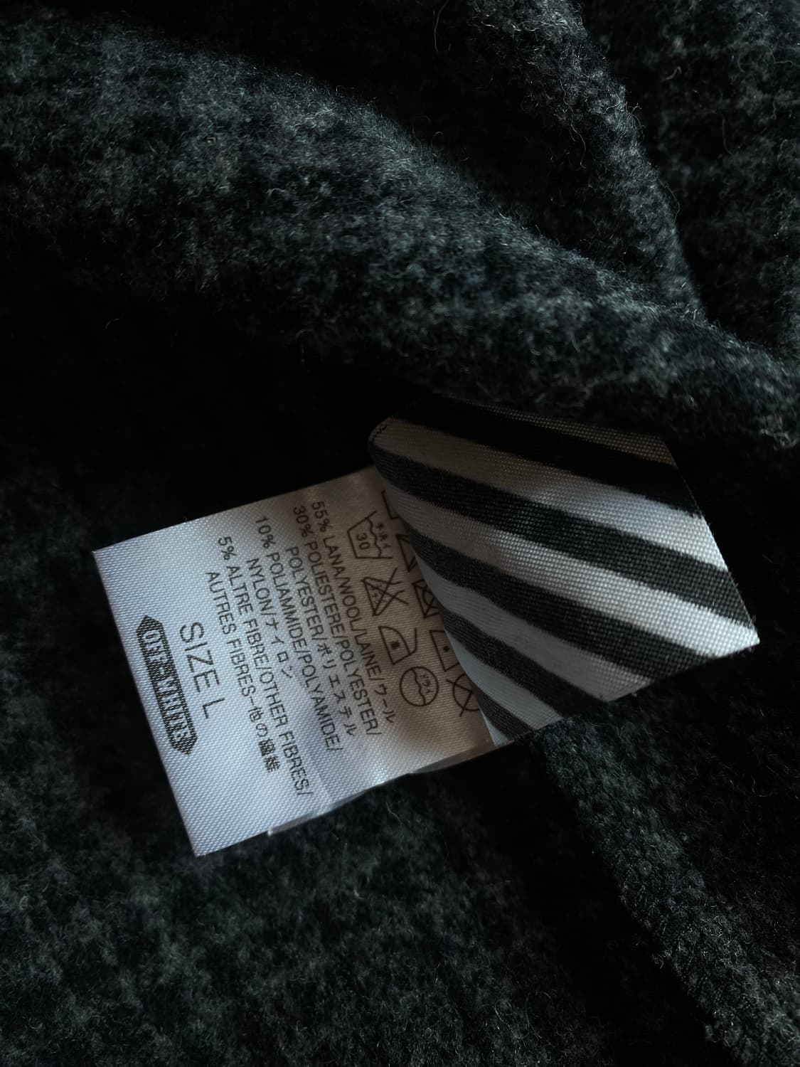 오프화이트 플란넬 타탄 버질아블로 자켓 (L / 105사이즈) 상품이미지10