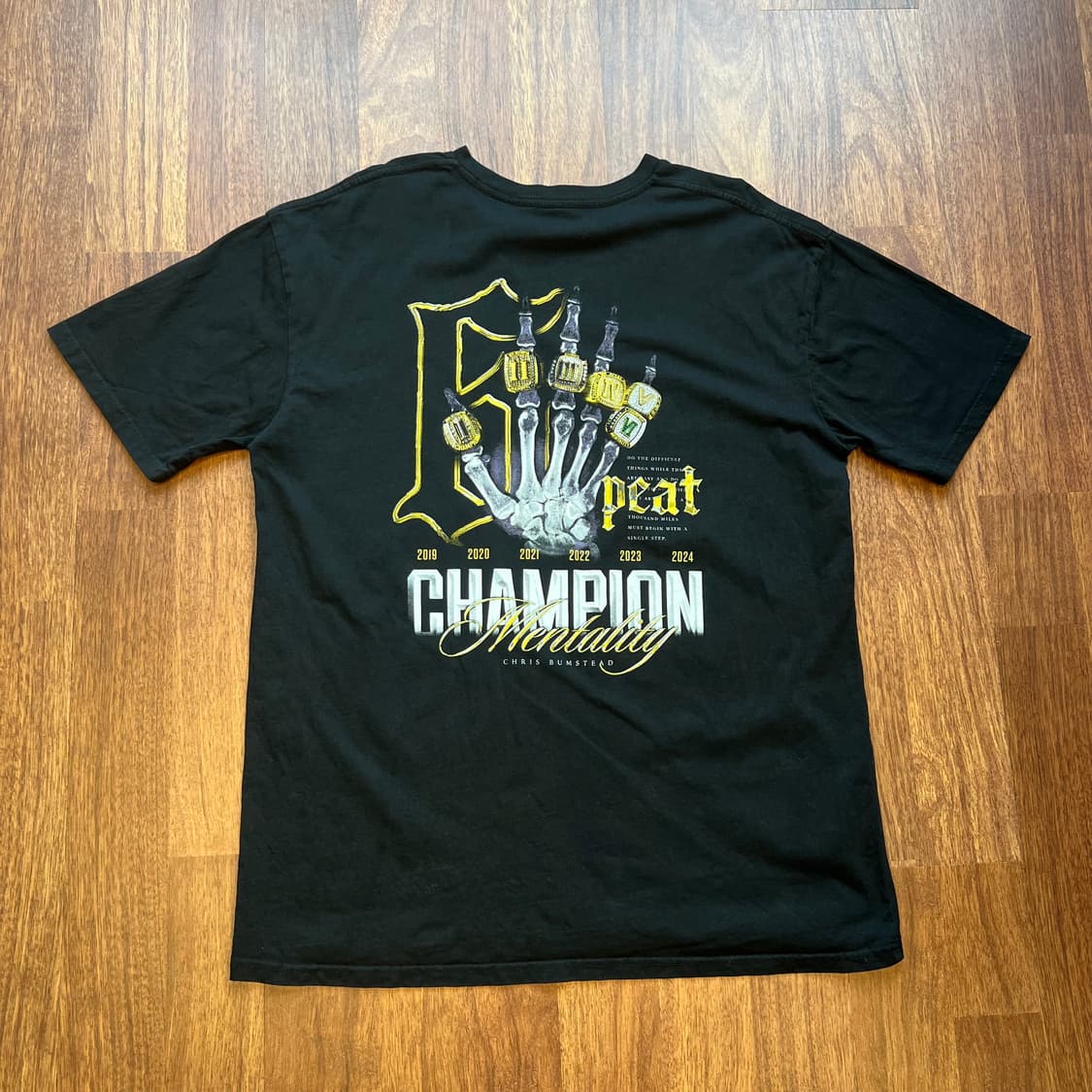 [2XL]크리스범스테드 CBUM 6PEAT 미스터올림피아 티셔츠 상품이미지5