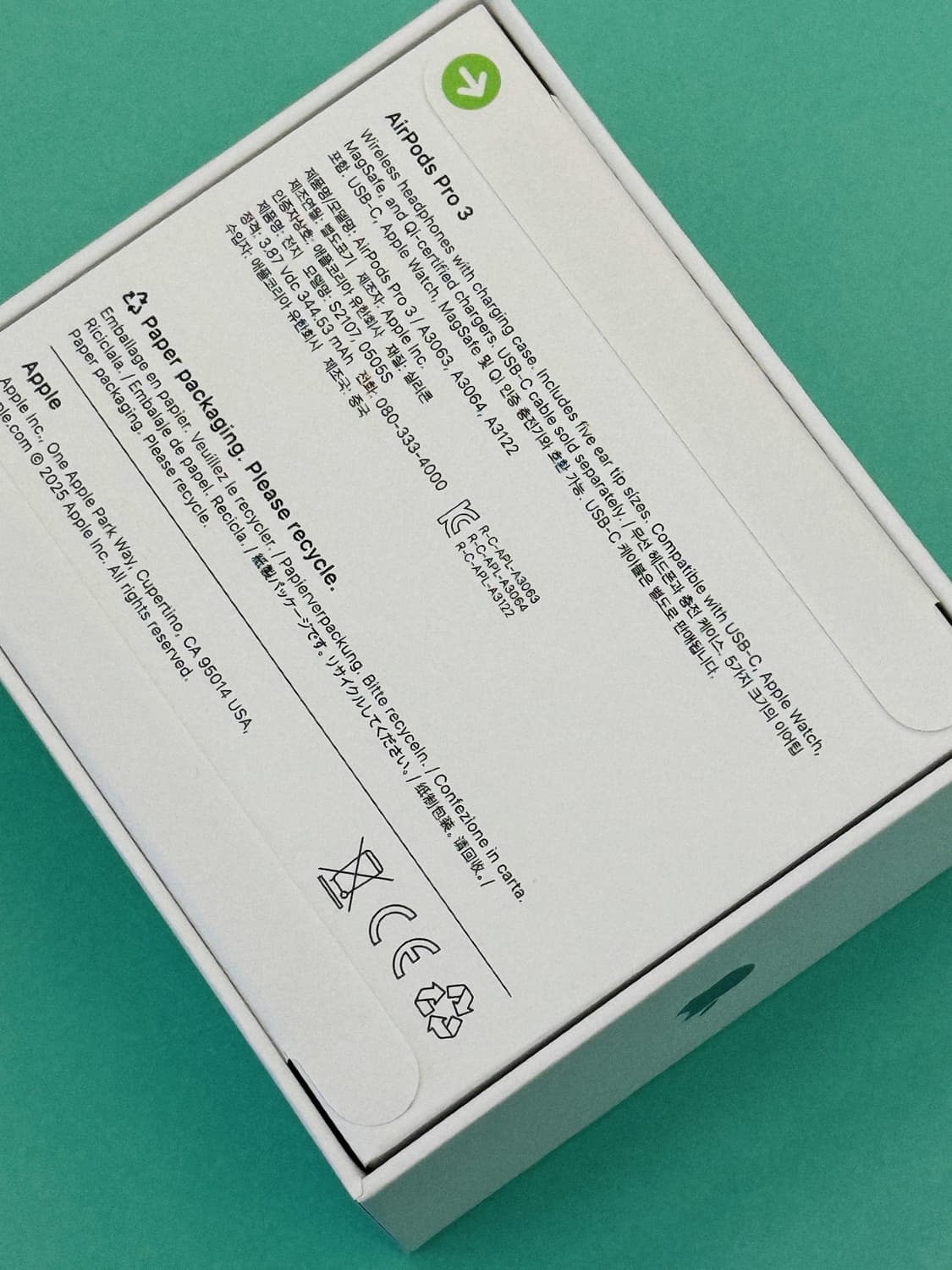 미개봉 국내판 / 애플 에어팟 프로 3세대 Airpods Pro 상품이미지5