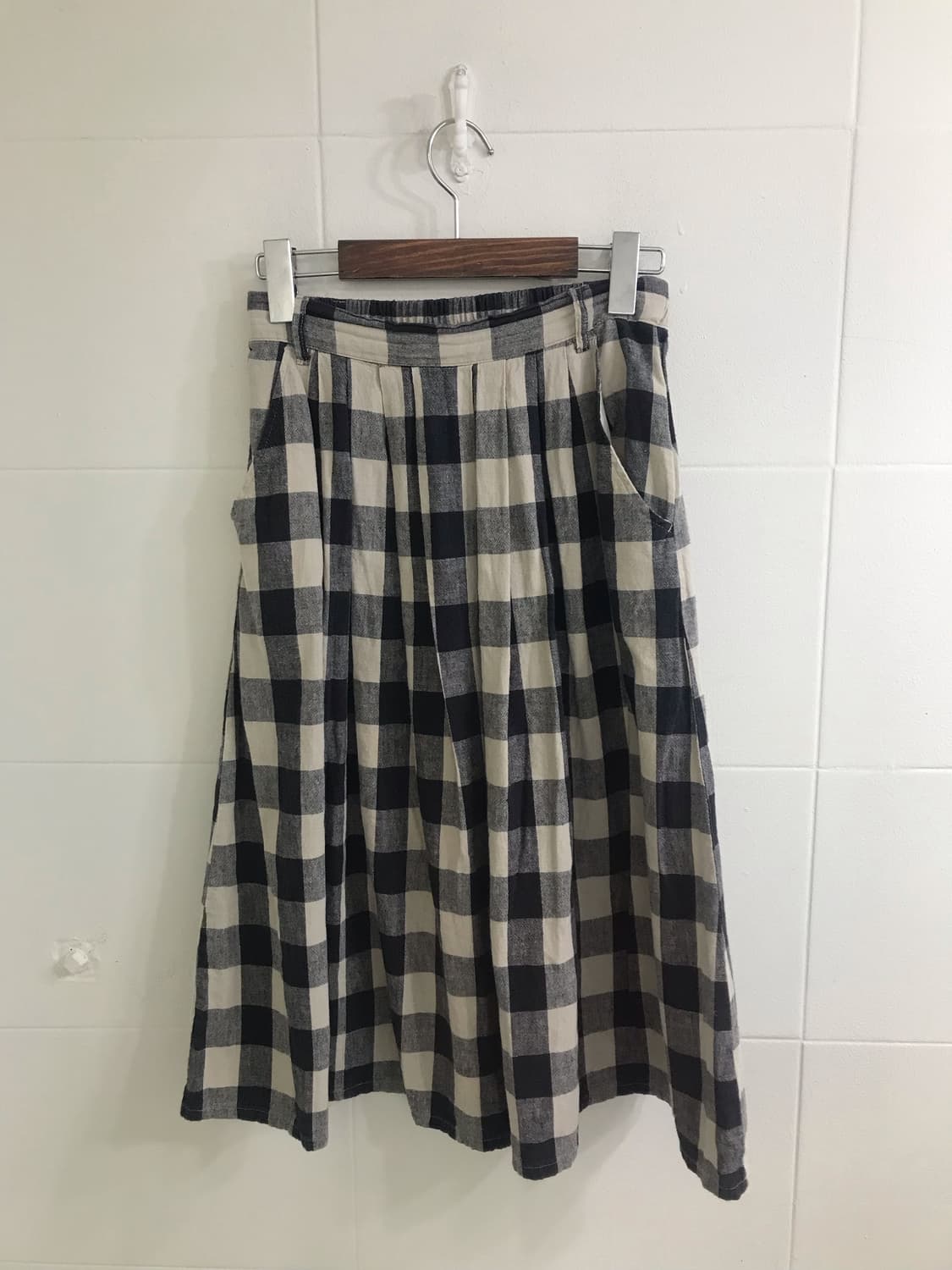 너드 모리걸 하구미 체크 봄 코디세트 상품이미지6