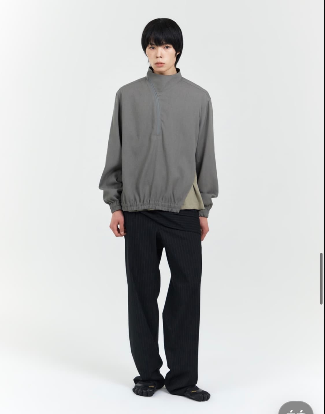 EE CURVED HALF ZIP-UP 상품이미지5