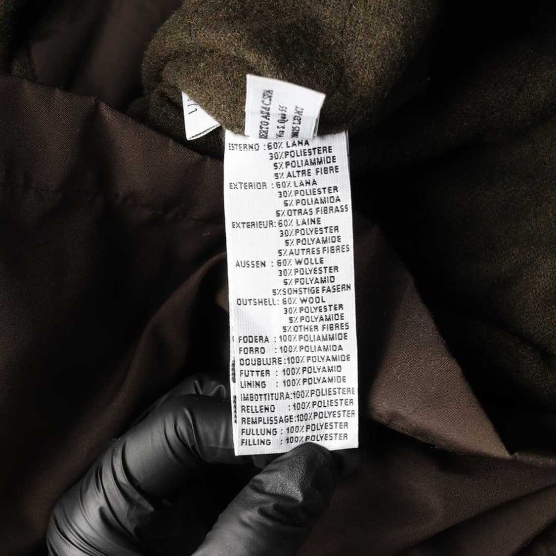 ASPESI M-65 미니 필드 자켓 다크브라운 XS 상품이미지9