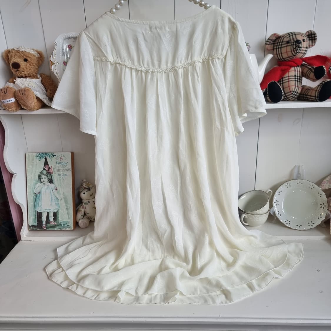 (axes femme 악세즈 팜므) 아이보리 프릴 원피스 상품이미지6