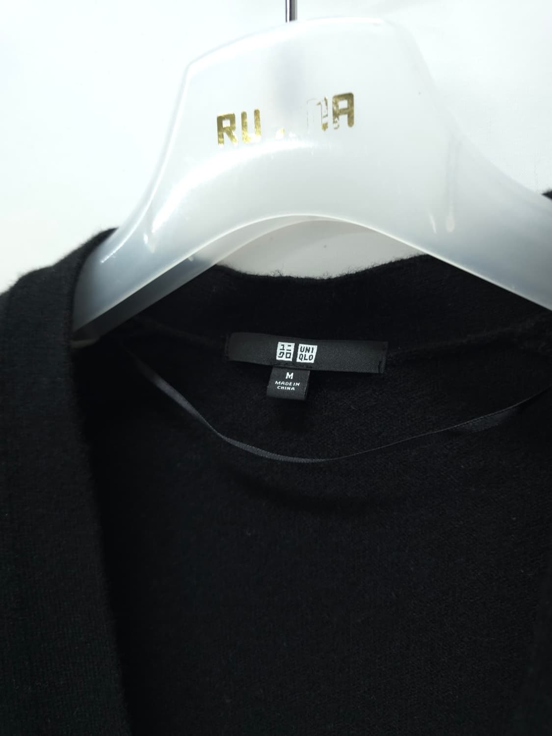 유니클로 캐시미어100% 투톤 브이가디건 (66~66반) 상품이미지3