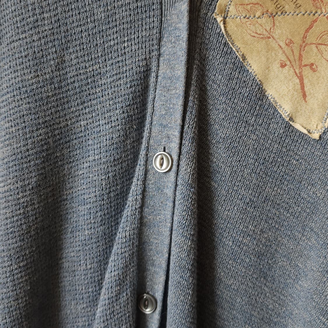 폴로 데님앤서플라이 패치워크 인디고 가디건 M 상품이미지7