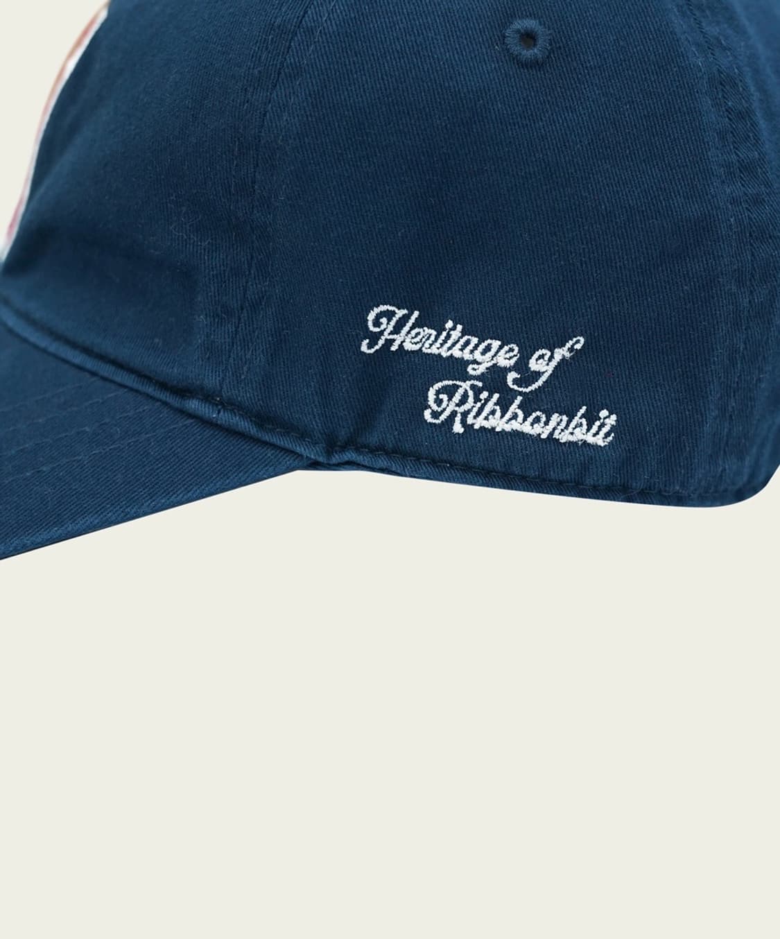 리본빛 Heritage Ball Cap - Navy 상품이미지3