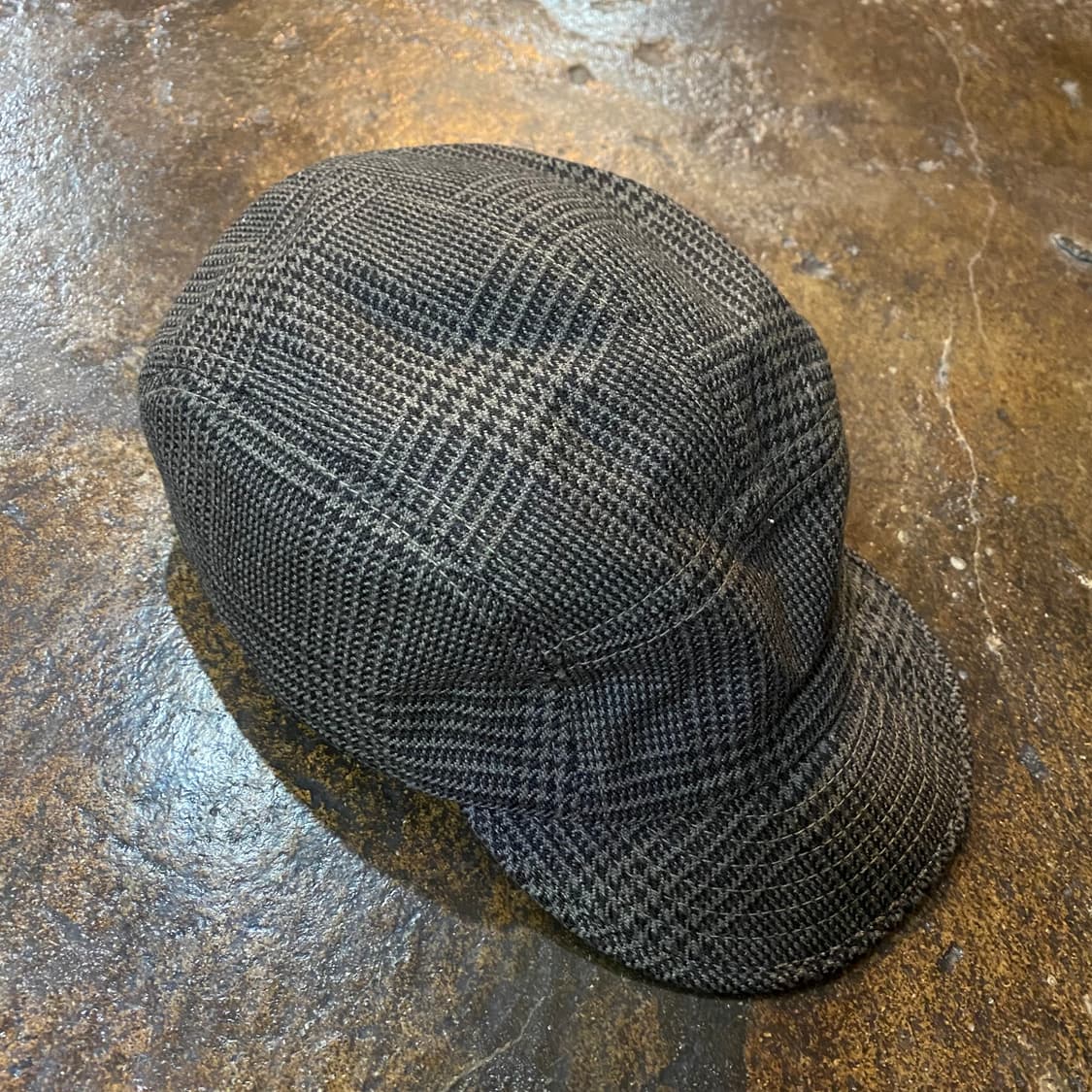 논네이티브 체크 울 캡 상품이미지3