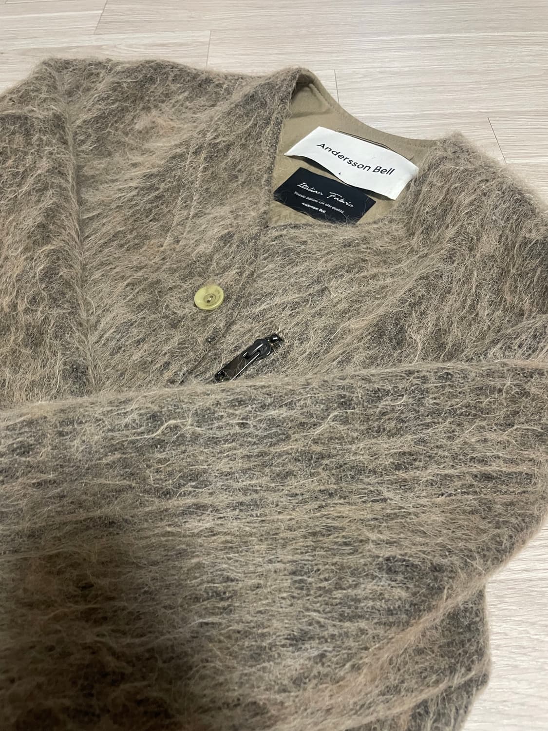 앤더슨벨 노마드 샤기 알파카 자켓 상품이미지1