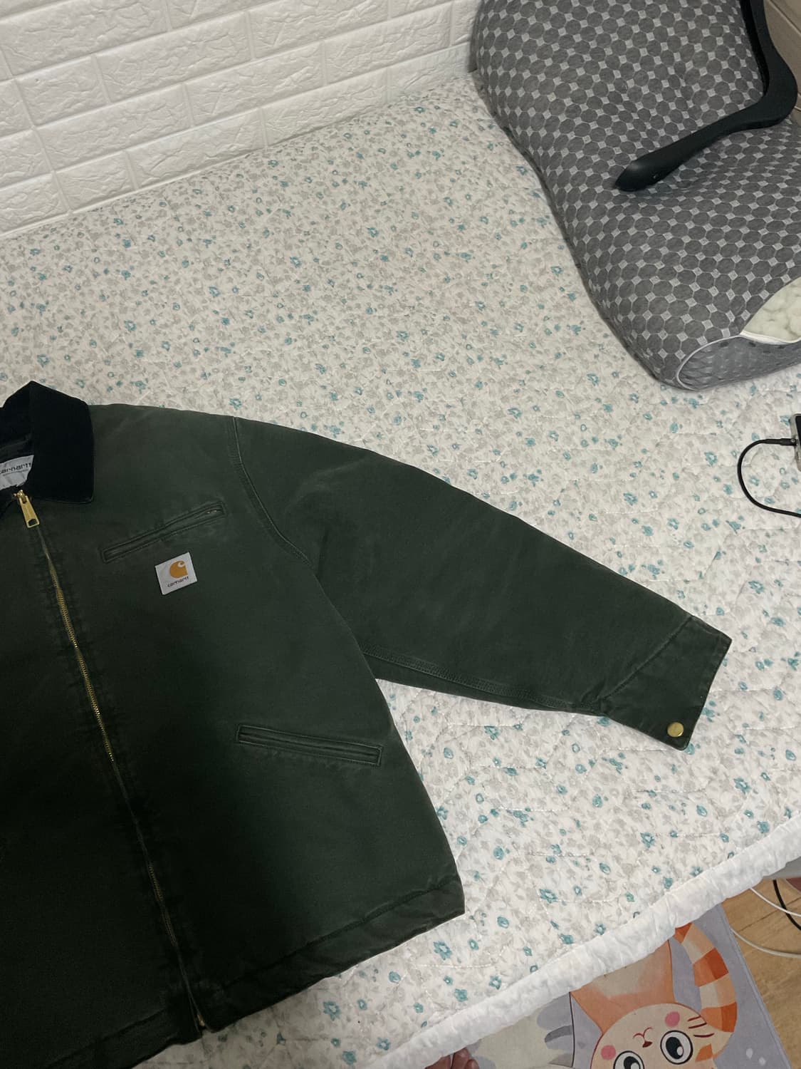 칼하트 디트로이트 OG 올리브 M 상품이미지7