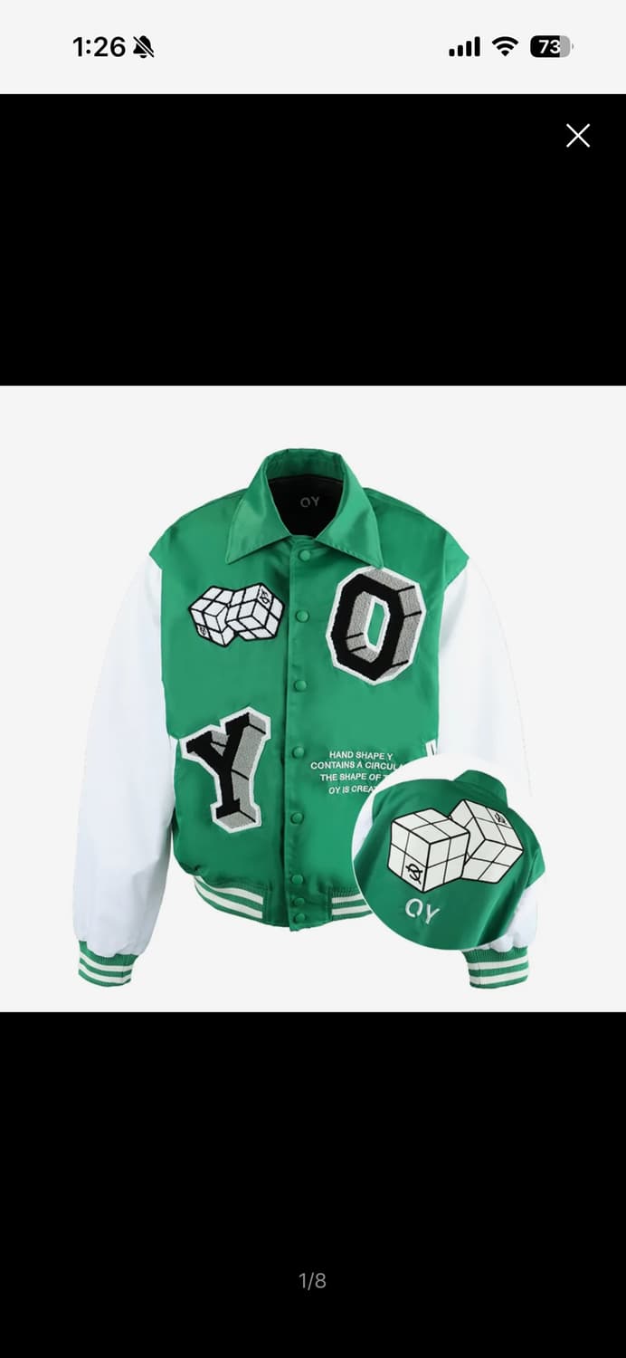 OY 바시티 자켓 상품이미지1