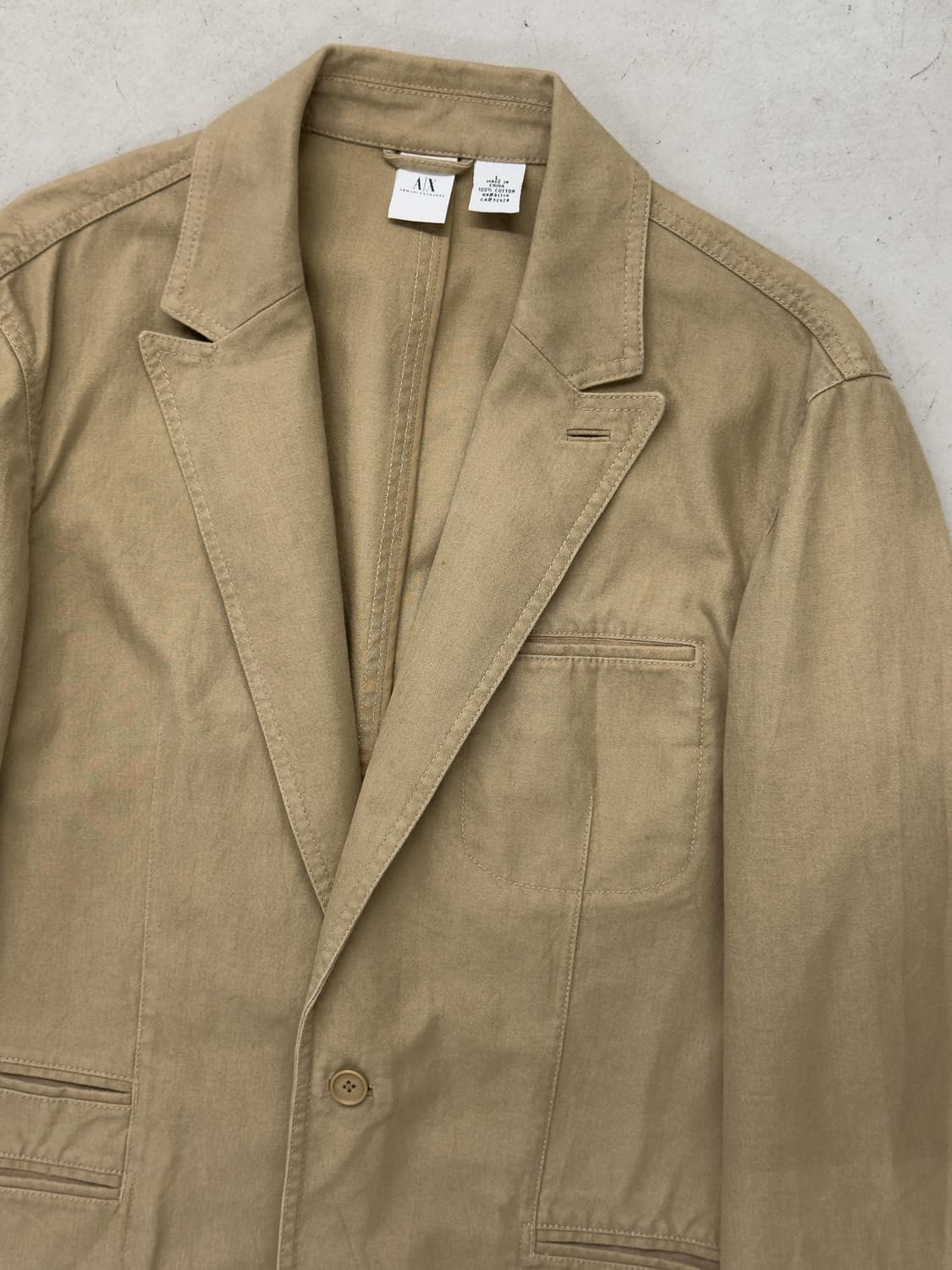 아르마니 코튼 자켓 상품이미지2