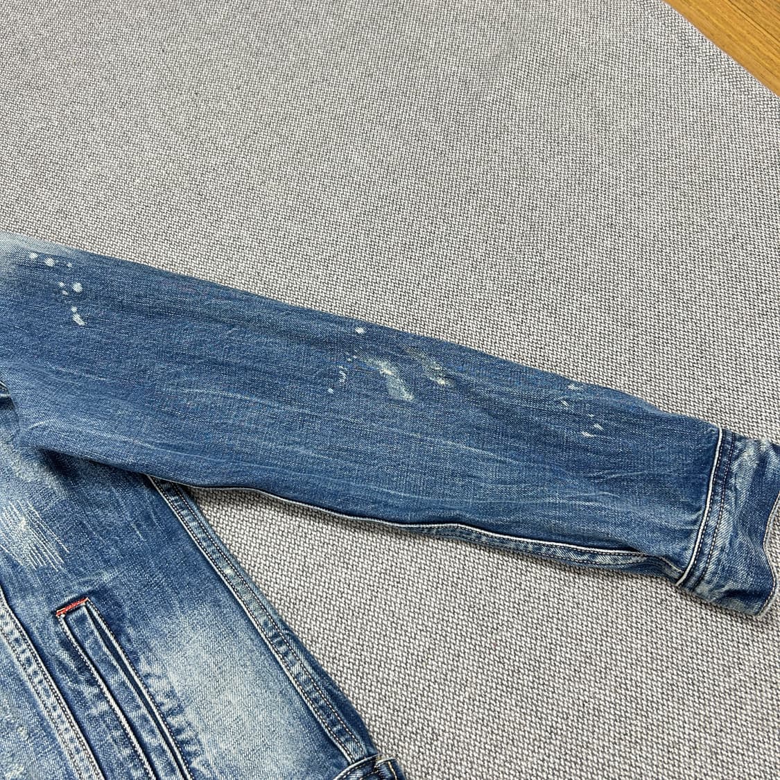 아르마니 빈티지 디테일 데님자켓(XL) 상품이미지4