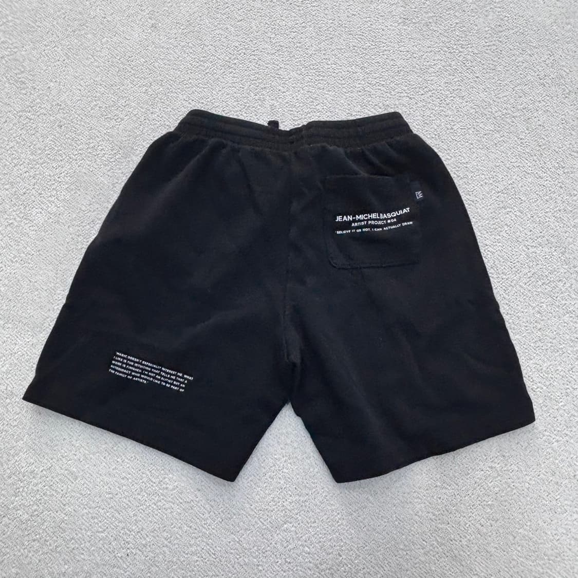 76 장미쉘바스키아 스웨트 반바지 0406E 상품이미지2