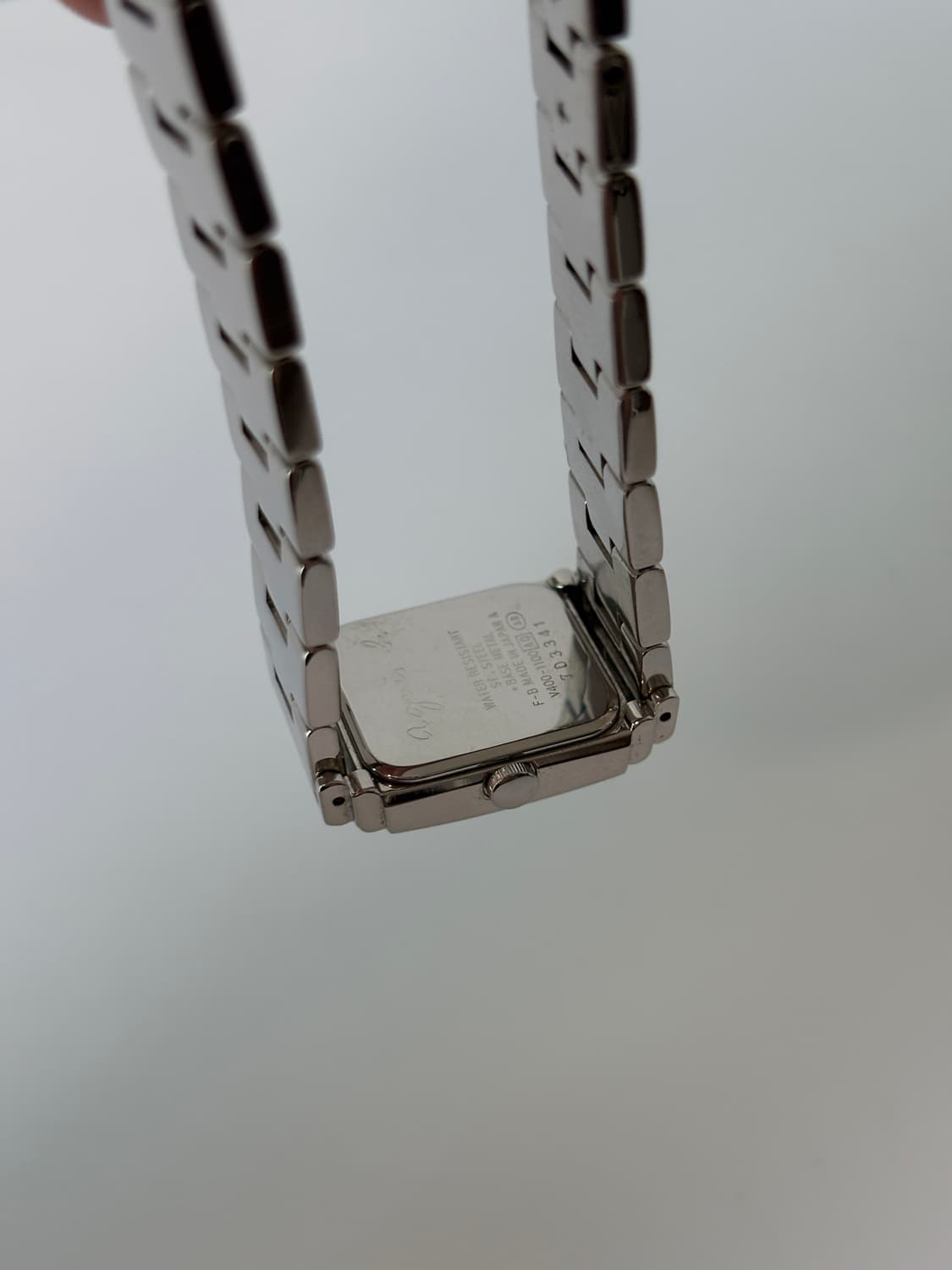 Black Dial Silver Square Ladies Quartz 상품이미지7