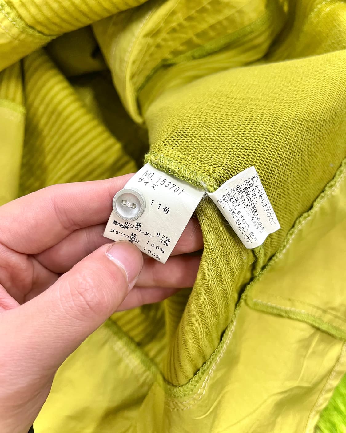 KANSAI BIS Mixed Pleats High-Neck Jacket 상품이미지8