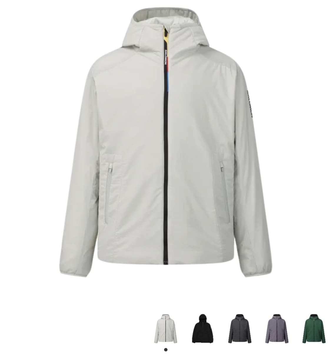 살로몬 모디세이 패딩 L ( 라이트그레이) 상품이미지1