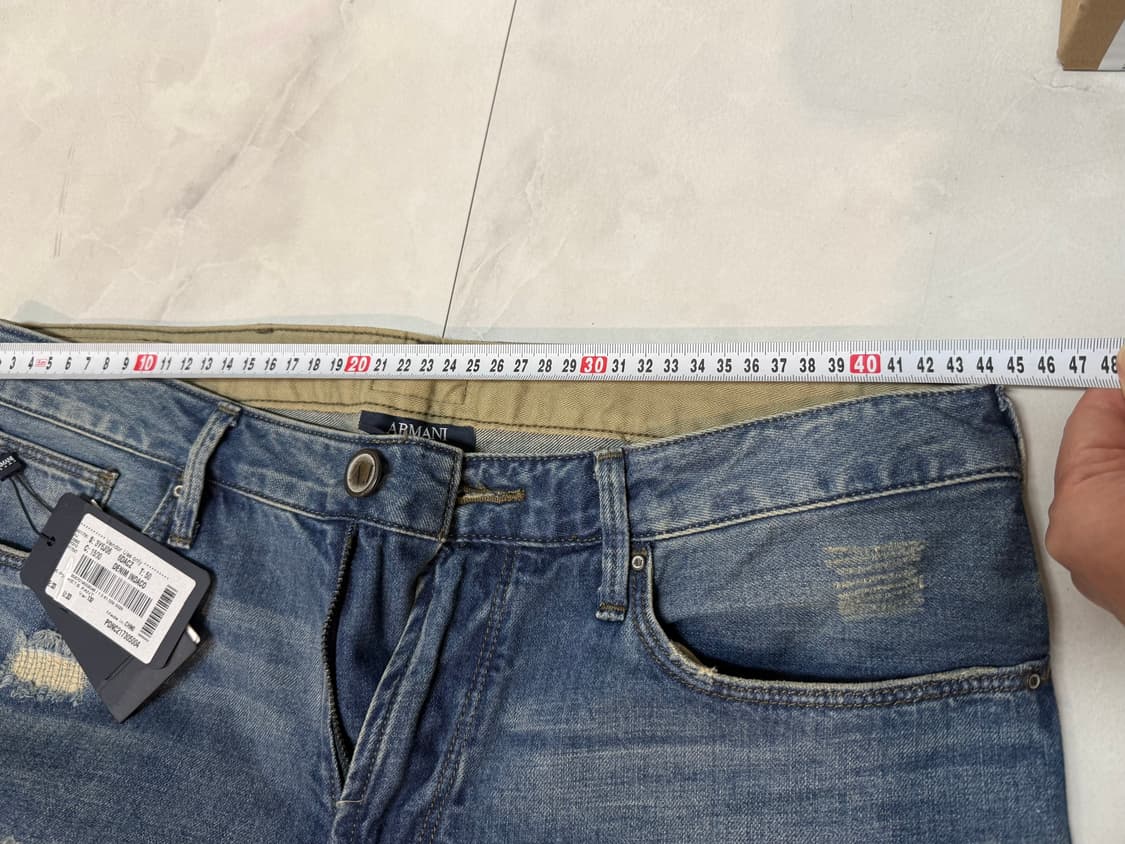 Armani Jeans 슬림 핏 남성데님팬츠 상품이미지4