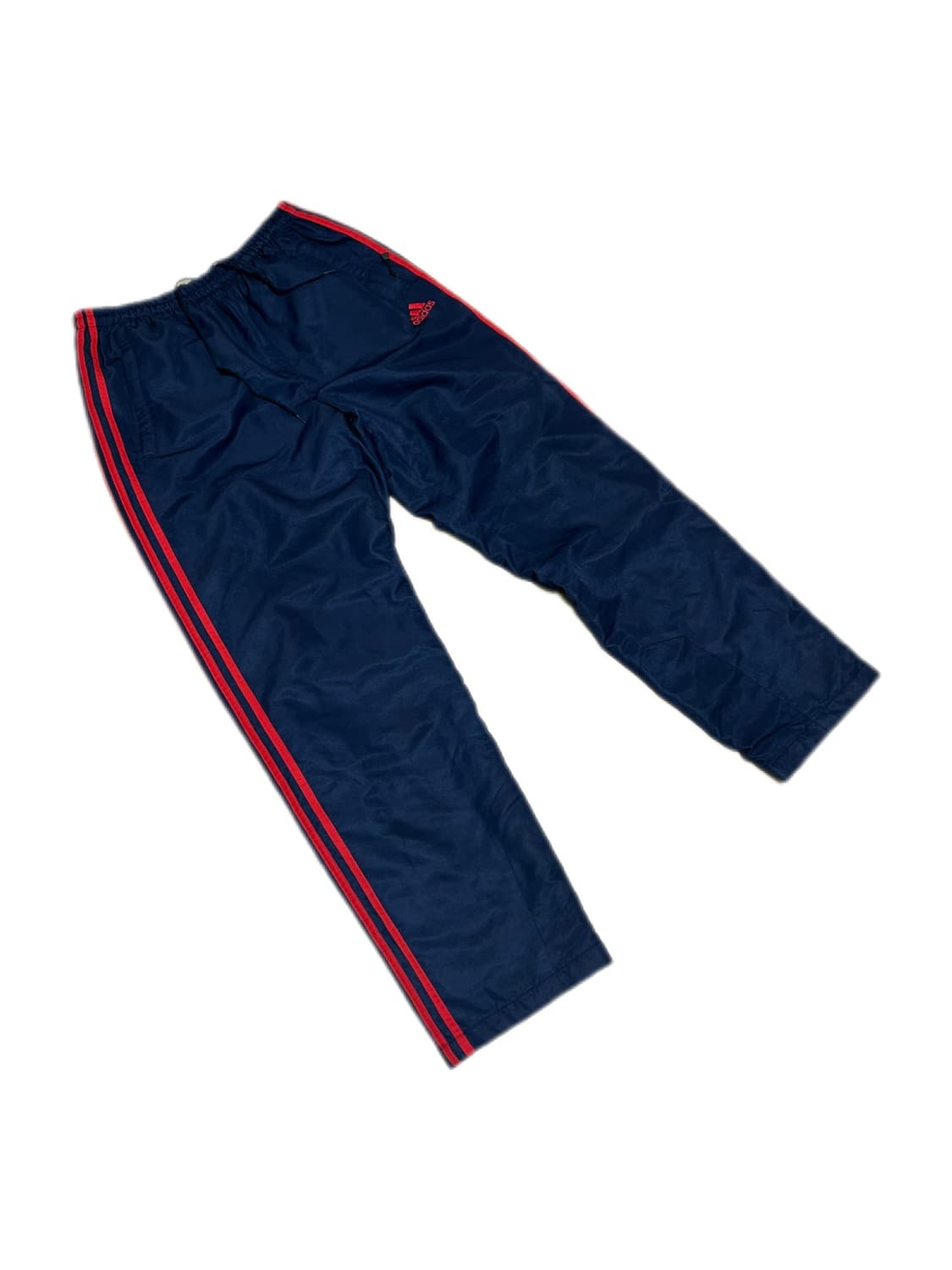 아디다스 00s 네이비 레드 올드스쿨 바람막이 트랙팬츠 상품이미지1