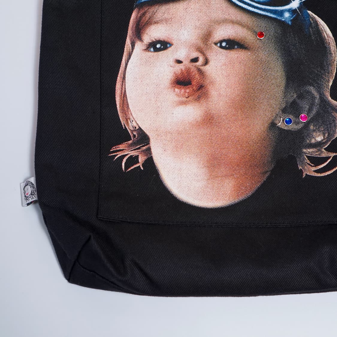 Colon 빈티지 페이스 코튼 백 상품이미지4