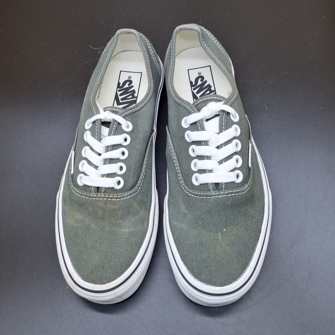 반스 어센틱 카키 스니커즈 250 상품이미지2