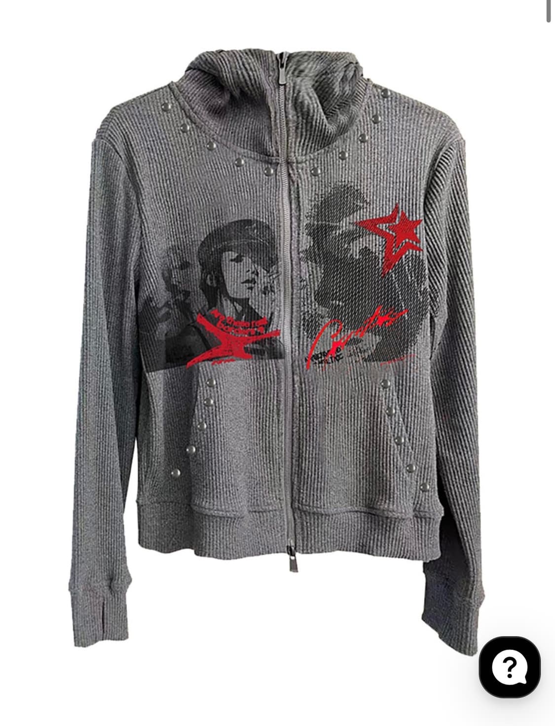 비엑세스 Graphic Print Hoodie  상품이미지1